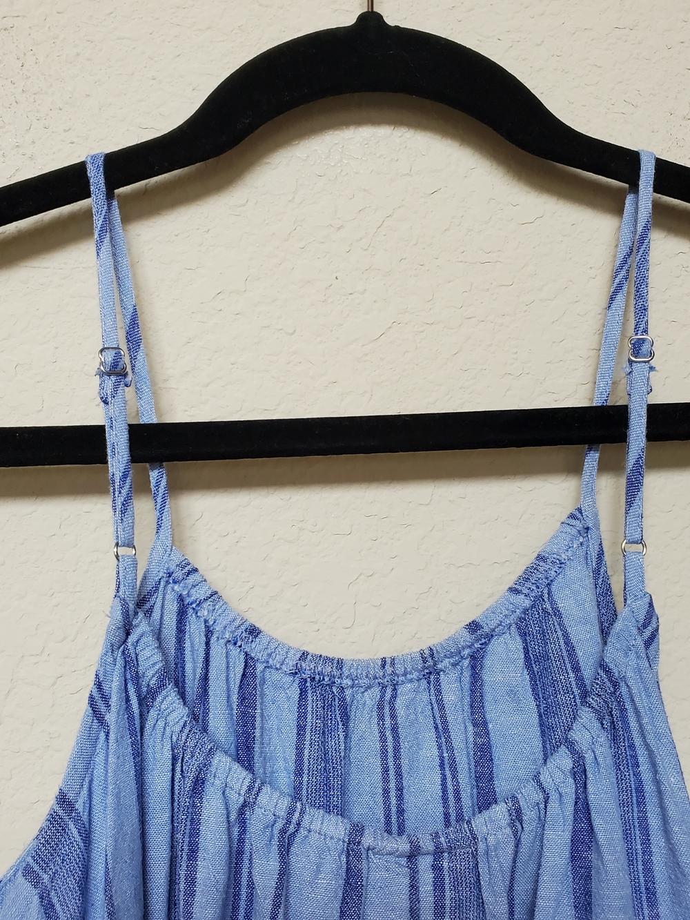 A New Day Spaghetti Strap Striped Maxi Dress. Size Small - Picture 4 of 5